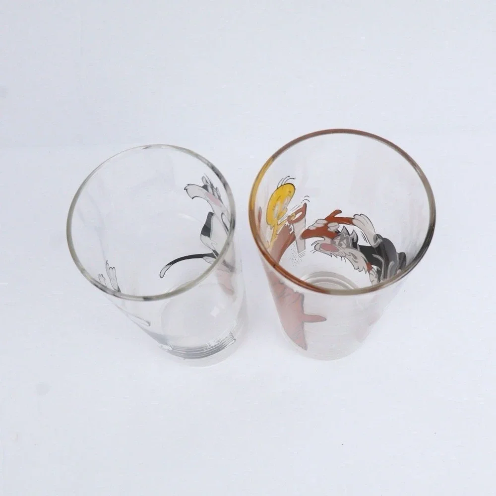 2‎ VTG 1976 Pepsi Sylvester & Tweety Collector Series Drinking Glassware